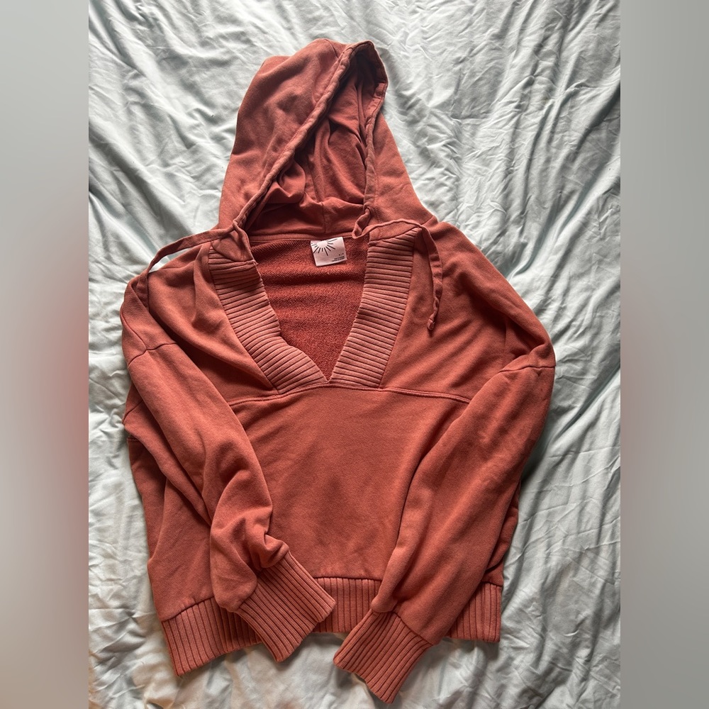 Aerie Down to Earth Henley Hoodie